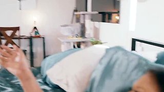 Nia Nacci Squirts on Big Black Cock - Rough Step Sister Sex with Ray Black