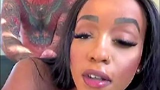 Curvy Lily Starfire - Ebony homemade webcam hardcore with BBC stud
