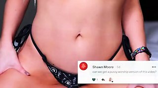 Tara Babcock - Bikini Pussy Worship JOI - Fan Service