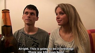 Two beauties and flood of cum