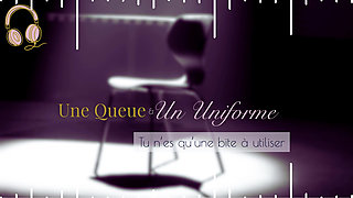 You're Just a Tail to Use - French audio femdom