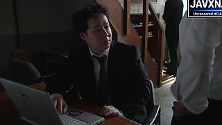 Japanese Babe Fucked on The Bus In Australia (Decensored)