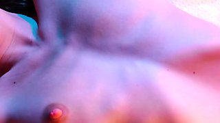 Latex clad brit teen fingers pov