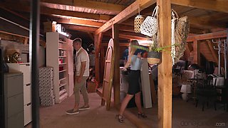 Ann Joy's Blonde Colleague Ignites Hot Creamy Passion