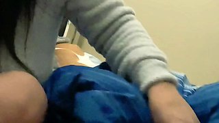 Brunette seductress working her big boobs and hot ass