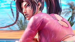 Rough Vacation Creampie: Stinky Pussy & Ass Destroyed by Huge Black Monster Cock