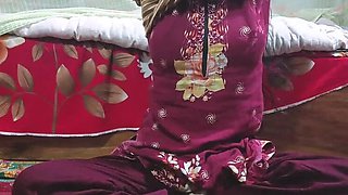 Desi Tasnim Masturbates with Aubergine - Homemade Squirting Orgasm & Creampie Fucking