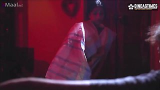 Indian MILF with nice tits hot erotic scene