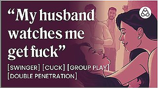 Fucked In Front Of My Husband At A Swingers Club [asmr Porn For Women] - Erotic Audio