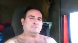 Amateur Daddy Horny Trucker Stud