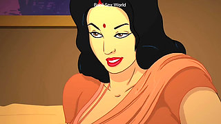 Fully Hindi Animated Bhabhi Sex with Future Devar with big boob and big cock