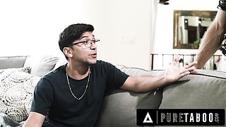 Leana Lovings's glasses porn by Pure Taboo