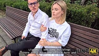 Blonde Stranger Fucks Couple in Hot POV Cuckold Sex - HD 1080p