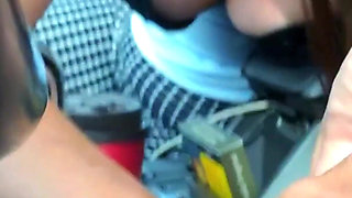 POV Riding Car, Big Cock Sucking, Cum in Slow Motion