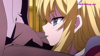Blonde maid serves creamy morning ride in vintage uniform ⋆ Exclusive 1080p (Upscale)