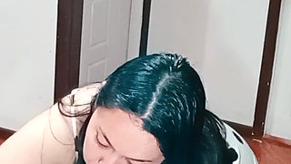 I Catch My Stepmother Ironing Clothes to Fuck