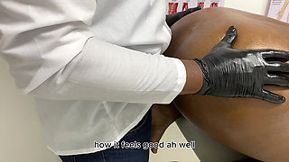 The Gynecologist Checks Her Thoroughly