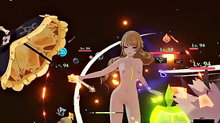 Anime Wave Warrior Navia Big Butt