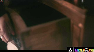 Good lesbains enjoy a stemy sex with feet and pussy worhipping