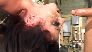 French Secretary Got Her Face Fucked in Office
