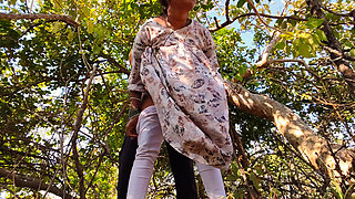 Indian desi bhabhi hot xxx - Both the boy and the girl are newly married and have come to visit the forest..