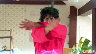 Jayla De Angelis' Wild Blonde Passion in a Personal Public Affair