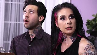 Giselle Palmer, Joanna Angel  Heidi Hampton in Lesbian Babysitter Castings