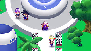 Kame Paradise Multiversex 3 - Pan Playing with a Sex Toy in Her Butt