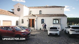 Watch dollish Shalina Devine and Alexis Crystal's clip