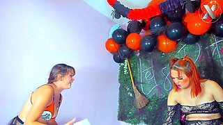 Horny Beautiful Lesbians Have a Great Pussy Licking Party