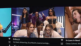 OUT OF THE FAMILY - Sexy Blonde River Lynn Seduces Stepcousin For Hot Sex