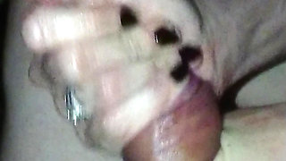 Step sister gives amazing handjob