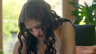 Horny bimbo erotic solo crazy clip