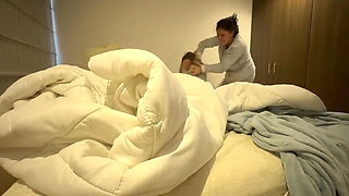 Wrestling Between Women and Tickling