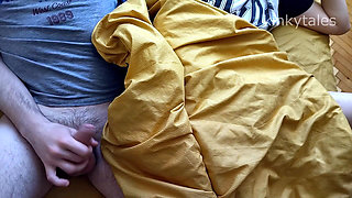 I Share a Bed with My Stepsister and Hear the Sounds of Sex Through the Wall. We Can't Sleep and Fucking Until I Creampie Her