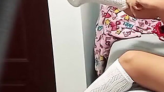 Psaj Big Ass Stepdaughter Discovers That Her Stepfather Is Looking on Her and Seduces Him