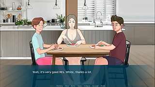 Big boobs, kitchen fuck, sloppy bj