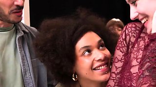 Real-Life Tinder Gameshow Frenzy: Wild Threesomes, Anal