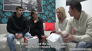 Czech Wife Swap 4 - Part 4 Wild Fuckfest Everyone Goes All in!