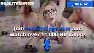 Reality Kings Party: Amari Anne Fucked Hard & Eaten Out on Rooftop - Spring Break Orgy with Big Boobs & Cum