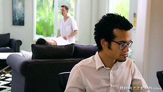 Give The Gift Of Dick With Markus Dupree, Adriana Chechik - Brazzers