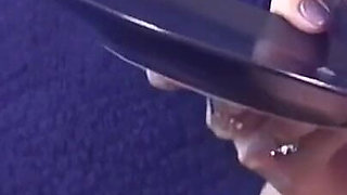 Vintage Anal Slut with Cum in Hair!