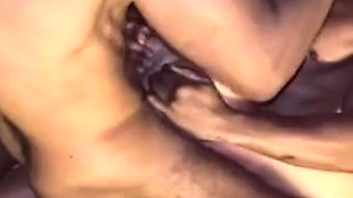 Pretty Ebony Fucked With Big Cock And Facial