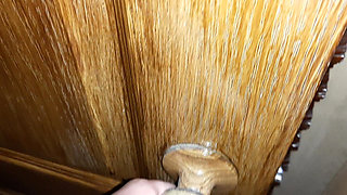 I Heard Moans From the Toilet and Spied on My Stepsister