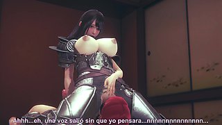 Gent chick plowing with futa lady