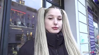 German Scout Butt Fucking Casting Crystal White