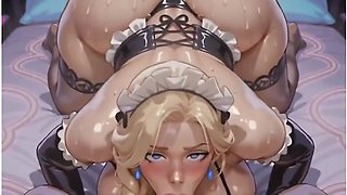 Horny Maid Gets Fucked By Her Boss