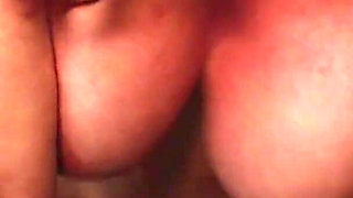 Big tit redhead Mae Victoria fucks a massive big black cock