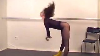Flexible Russian Dancer Being Fucked