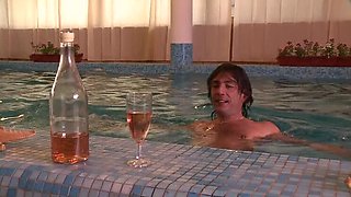 Blonde Neighbor Jessica Moore Fucked Hard in Living Room Doggy Style